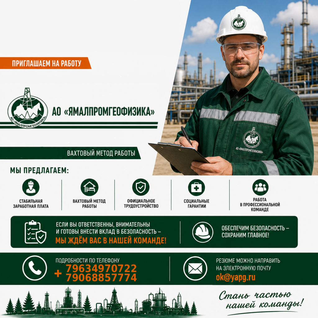 АКЦИОНЕРНОЕ ОБЩЕСТВО "ЯМАЛПРОМГЕОФИЗИКА"